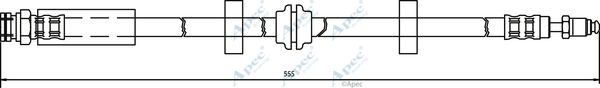 APEC BRAKING Jarruletku HOS3169